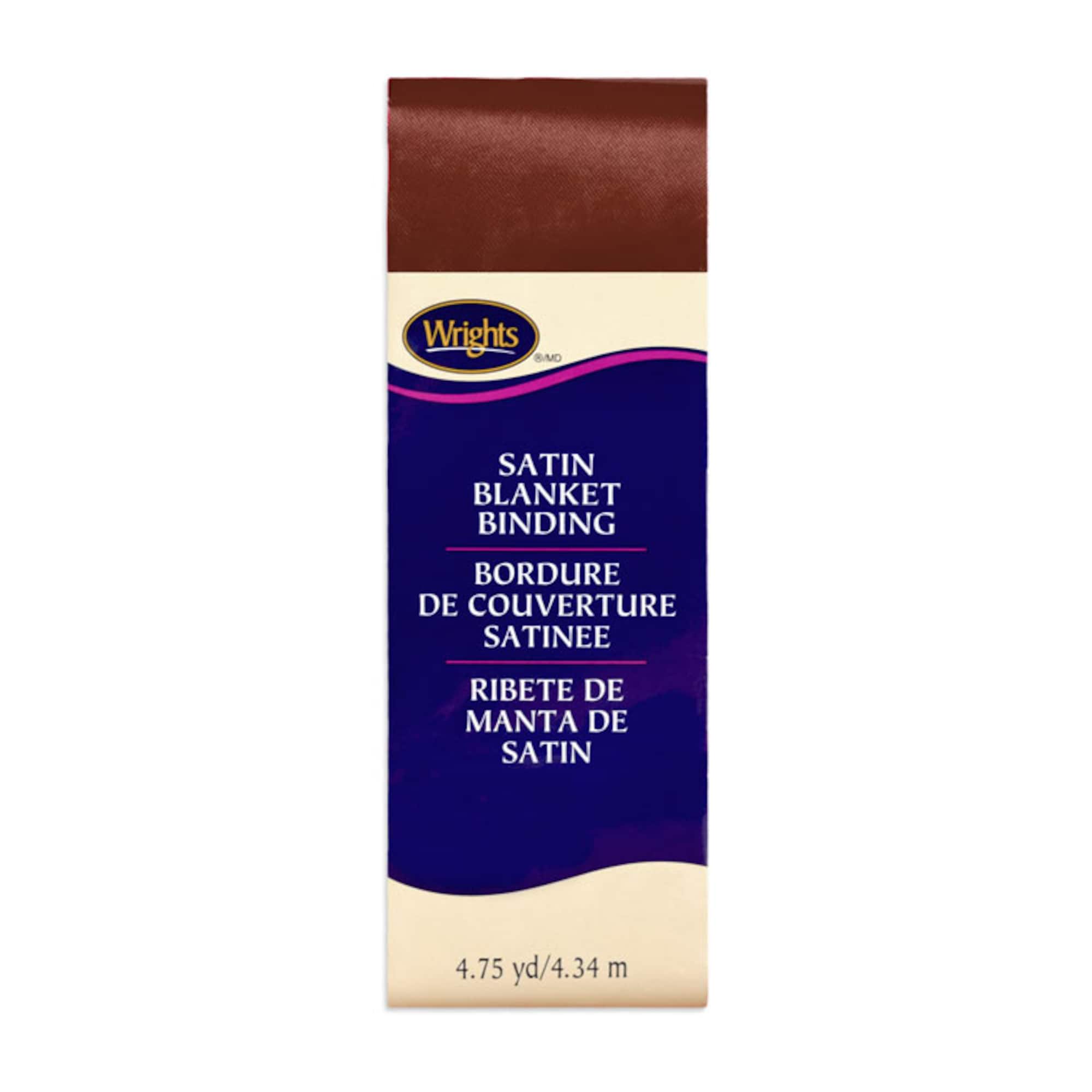 2" Bark Satin Blanket Binding - 4-3/4 Yards